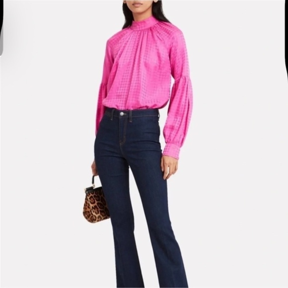 Veronica Beard Silk Pink blouse